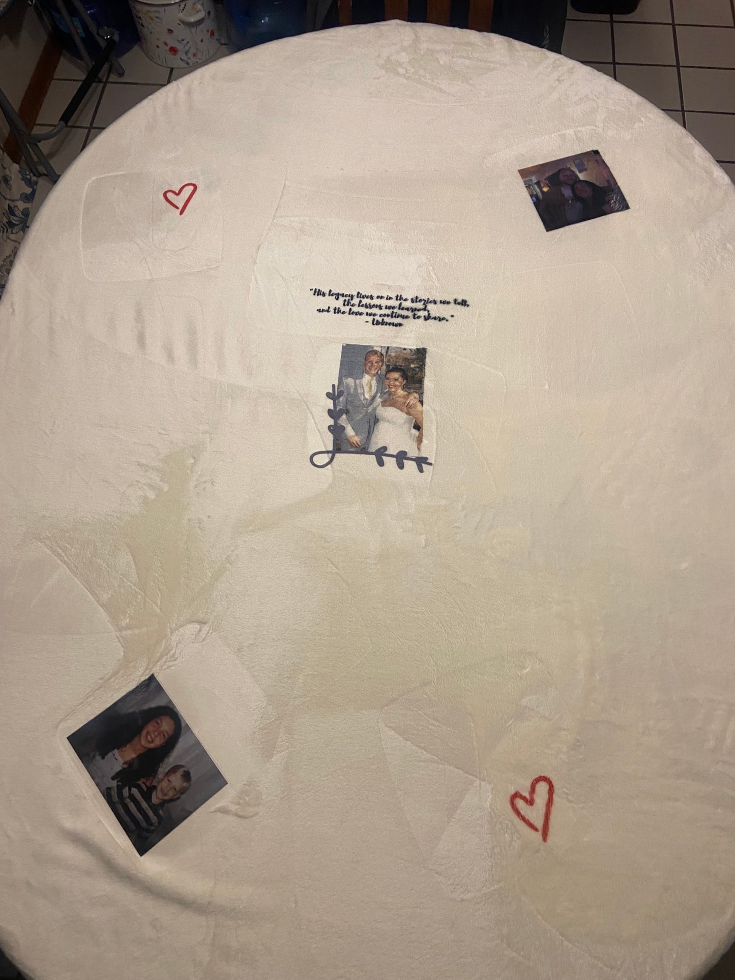 Customized blanket