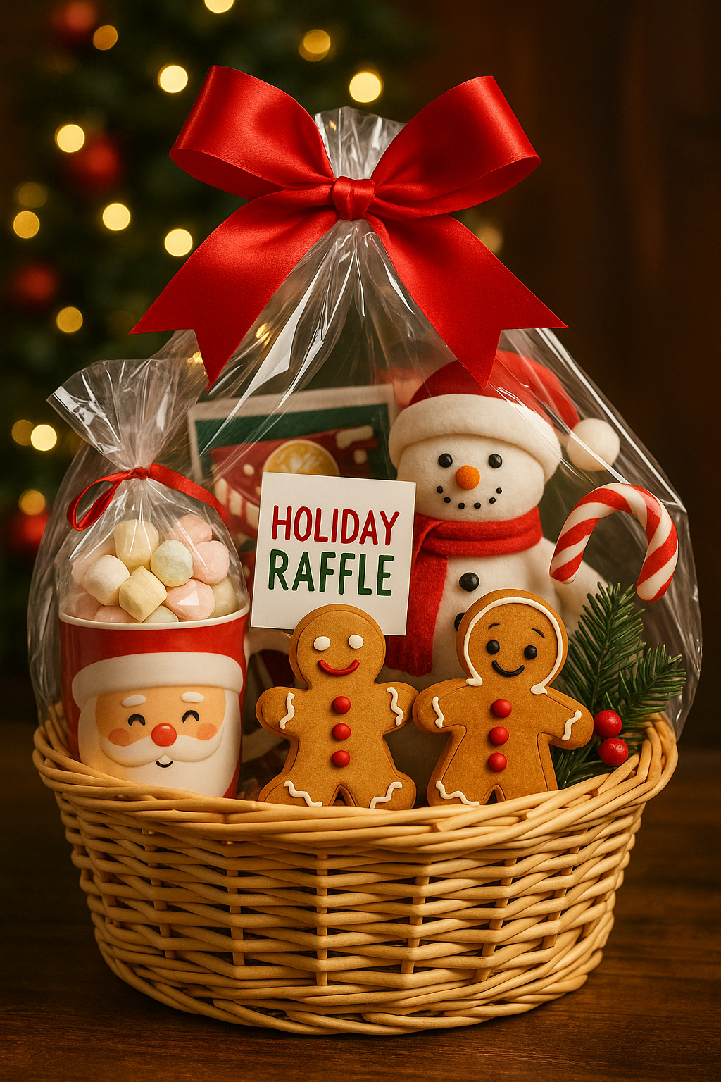 Gingy Holiday Raffle Ticket